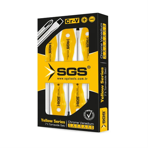 7 Lİ TORNAVİDA SETİ (YELLOW SERIES)