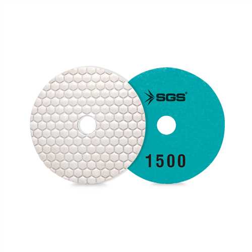 ELMAS POLİSAJ PEDİ 100 MM 1500 KUM KURU-DRY