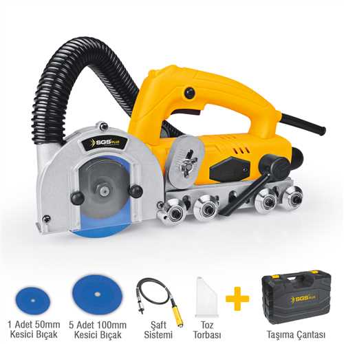 DERZ TEMİZLEME VE KESME MAKİNESİ 1200 WATT