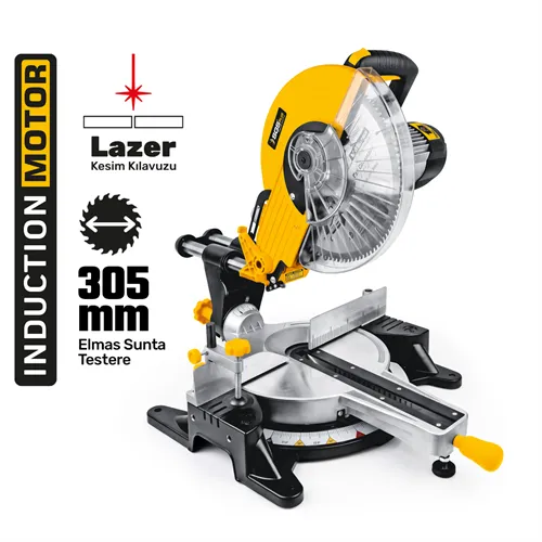 RADYALLI GÖNYE KESME TESTERE 1200 Watt 305 MM